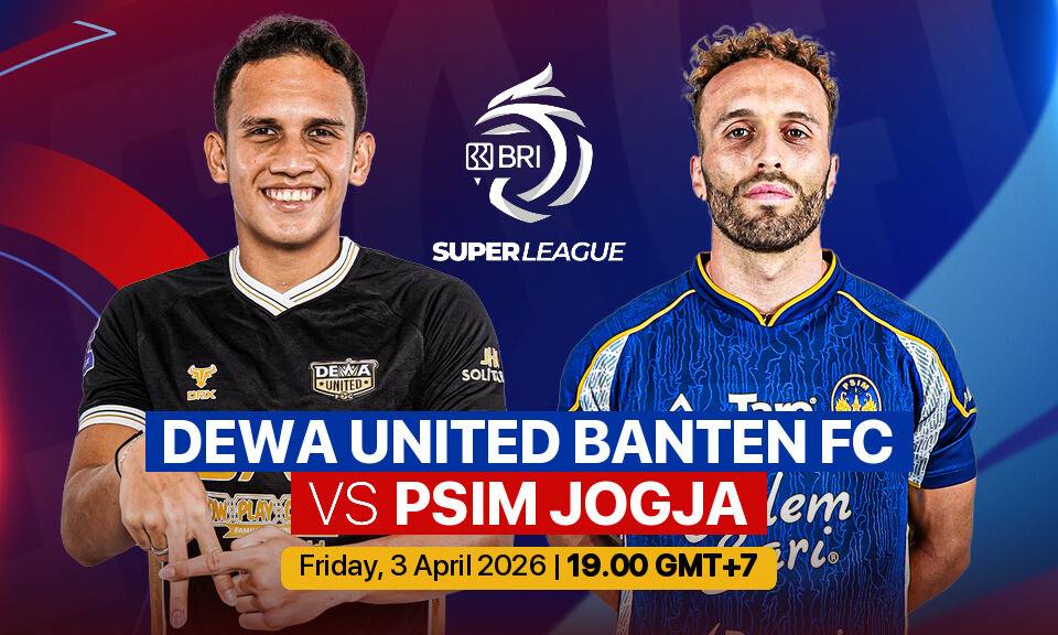 Dewa United Banten FC vs PSIM Jogja