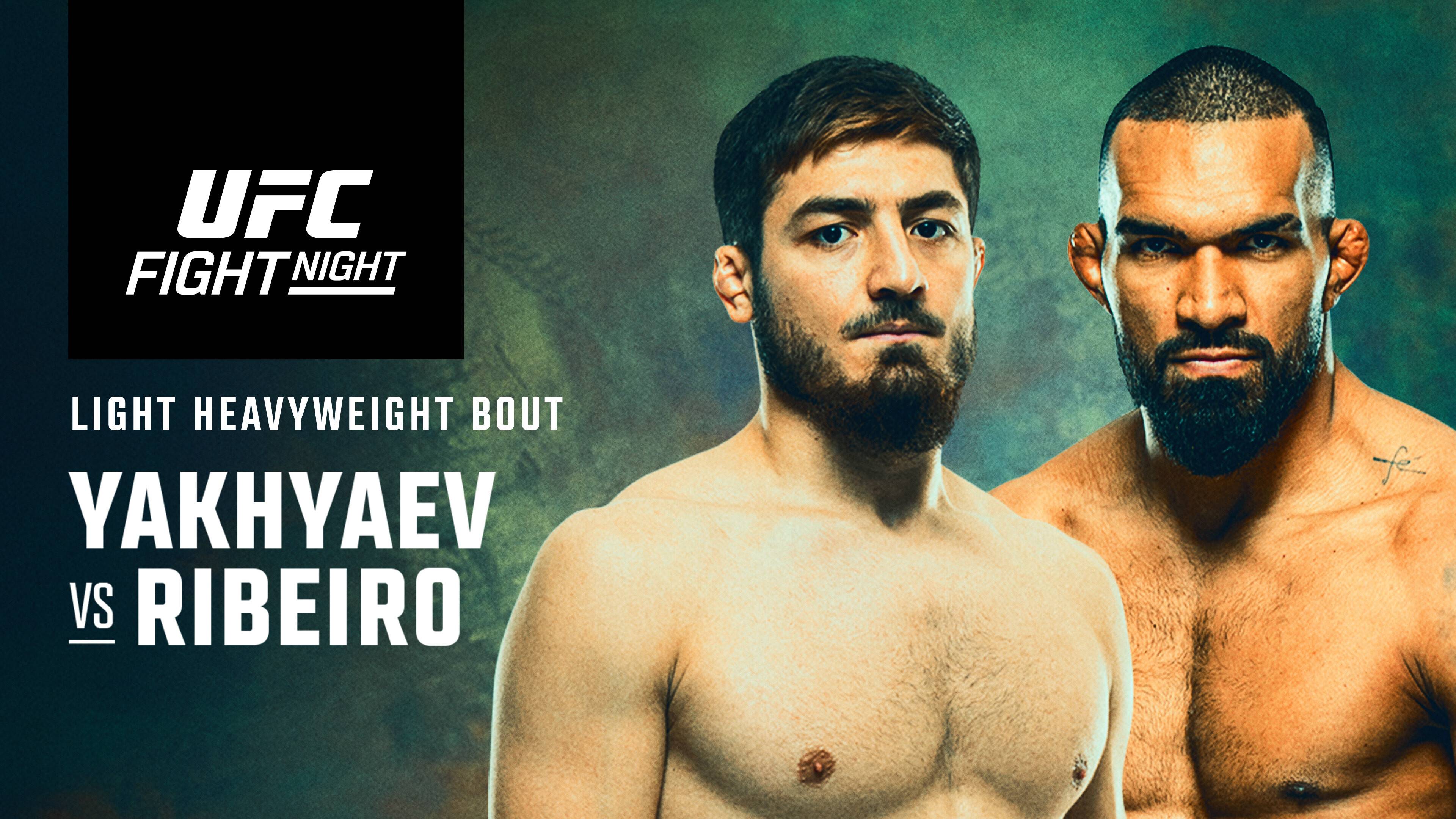 Abdul Rakhman Yakhyaev vs Brendson Ribeiro - Light Heavyweight | UFC Fight Night