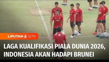 Timnas Indonesia Gelar Latihan Perdana untuk Hadapi Brunei di Laga Kualifikasi Piala Dunia 2026 | Liputan 6