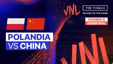 Full Match | Semifinal: Polandia vs China  | Women's Volleyball Nations League 2023
