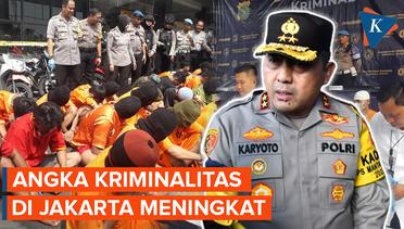 Angka Kriminalitas Tahun 2023 di Jakarta Meningkat Dibanding Tahun 2022