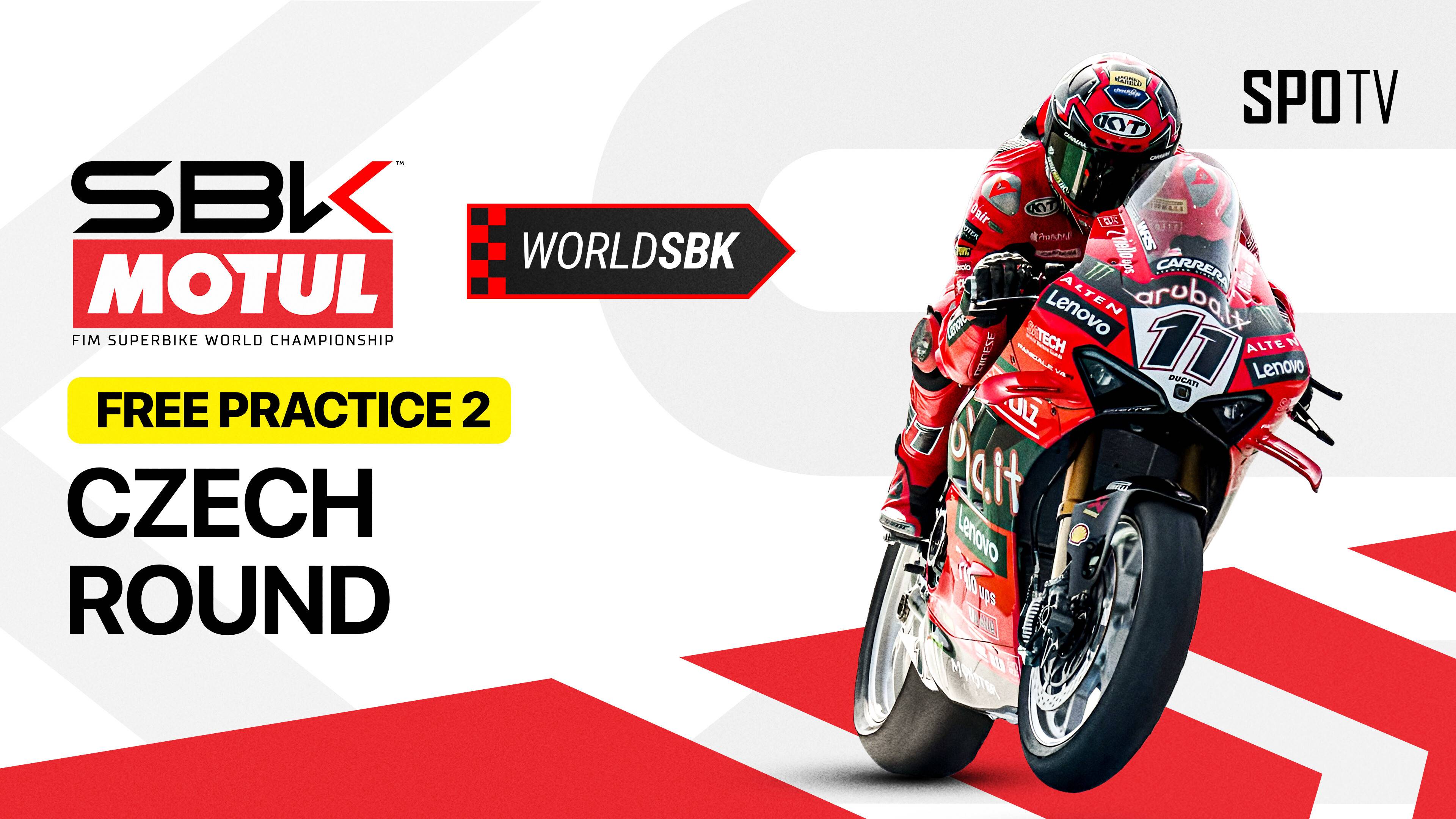WorldSBK Free Practice 2 - WorldSBK Championship 2026 Round 5 Czech Round