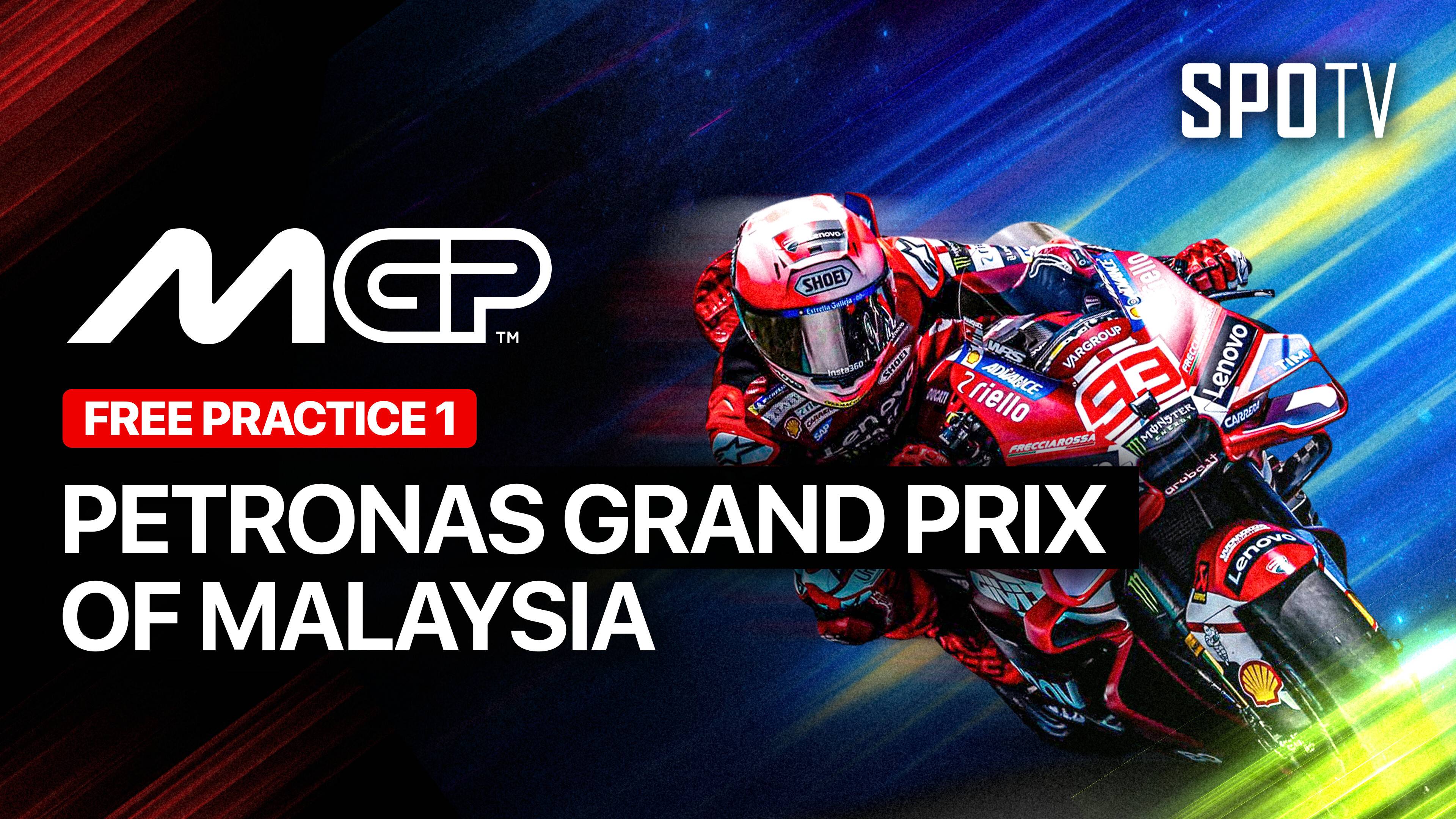 MotoGP Free Practice 1: PETRONAS Grand Prix of Malaysia - MotoGP 2026 Round 19