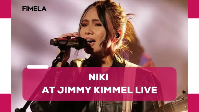 Niki Jadi Penyanyi Indonesia Pertama yang tampil di Jimmy Kimmel Live!