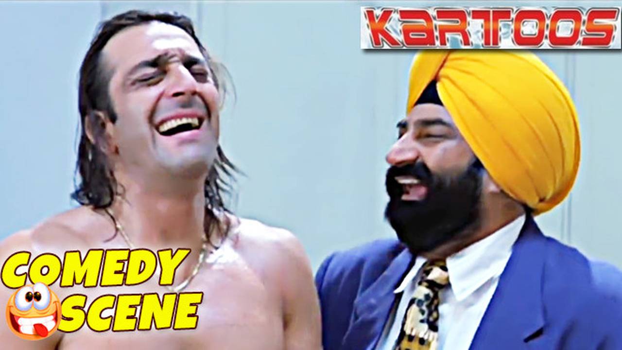 Sanjay Dutt Jaspal Bhatti Funny Scene Comedy Scene Kartoos Jackie Shroff Manisha HD