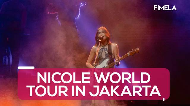 Keseruan Niki di Nicole World Tour in Jakarta