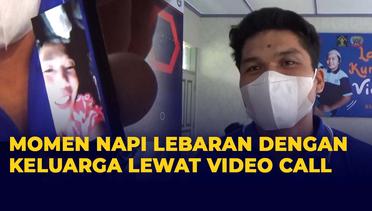 Momen Napi Lebaran dengan Keluarga Lewat Video Call