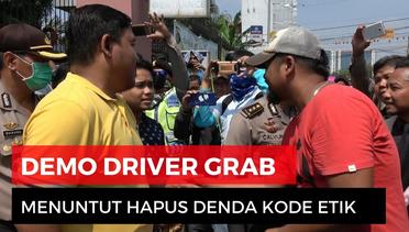 Demo Driver Grab Karena Banyaknya Akun Nonaktif