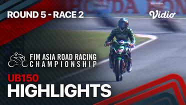 Highlights | Asia Road Racing Championship 2023: UB150 Round 5 - Race 2 | ARRC