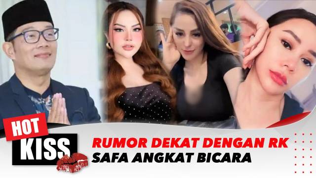 Klarifikasi Safa Marwah Terkait Rumor kedekatannya dengan Ridwan Kamil | Hot Kiss