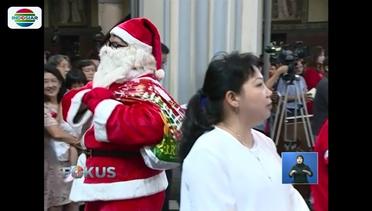 Misa Natal, Ribuan Umat Nasrani Padati Gereja Katedral Jakarta - Fokus
