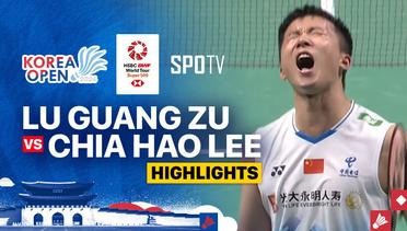 Lu Guang Zu (CHN) vs Chia Hao Lee (TPE) - Highlights | Korea Open 2024 - Men's Singles Final