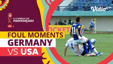 Momen Pelanggaran Keras | Germany vs USA | FIFA U-17 World Cup Indonesia 2023