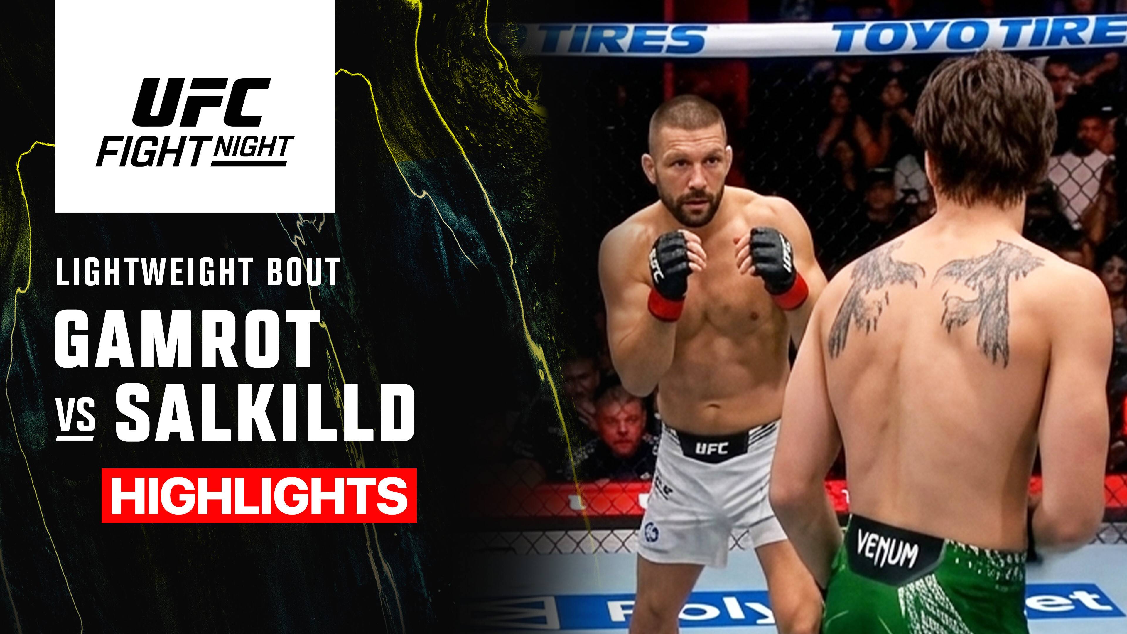 Mateusz Gamrot vs Quillan Salkilld - Lightweight | UFC Fight Night