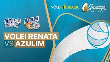 Full Match | Volei Renata vs Azulim/Gabarito/Uberlandia |  Brazilian Men's Volleyball League 2021/2022