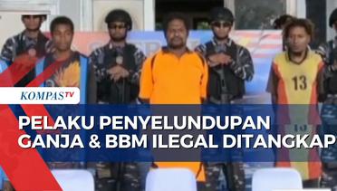 Aksi Kejar-kejaran TNI AL dengan Pelaku Penyelundupan Ganja dan BBM Ilegal di Perairan Jayapura