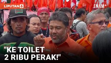 Said Iqbal Bandingkan Kenaikan Upah Buruh dengan Biaya Toilet