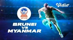 Full Match - Brunei VS Myanmar | Piala AFF U-18 2019