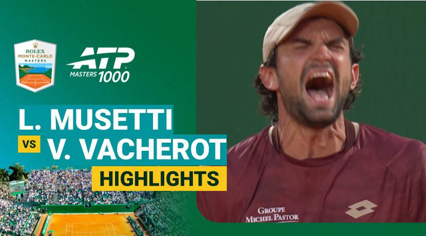 Lorenzo Musetti vs Valentin Vacherot - Round 2 (Court Rainier III) | ATP 1000: Rolex Monte-Carlo Masters 2026