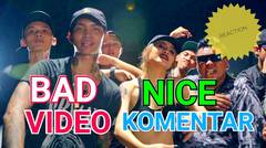 YOUNG LEX ft AW KARIN BAD MV | ISI KOMENTAR LEBIH MENARIK DARI VIDEO WADUH !!! REACTION
