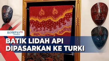 Batik Lidah ApiKhas KediriDipasarkan Hinggake Turki