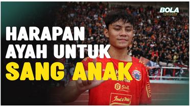 Harapan Maman Abdurahman untuk Sang Anak Setelah Merumput Bareng Persija Jakarta di BRI Liga 1