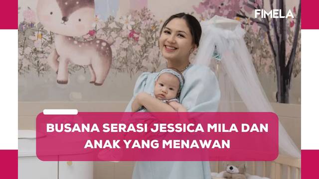 Koordinasi Warna Busana Kompak Jessica Mila dan sang Anak yang Selalu Menawan