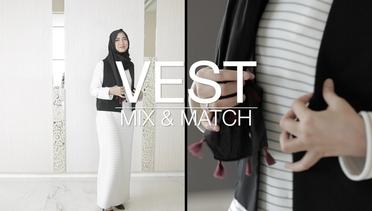 Mix and Match Fashion Hijab 1 Vest 3 Gaya