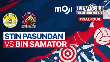 Full Match | STIN Pasundan vs BIN Samator | Livoli Divisi Utama Putra 2022