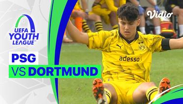 PSG vs Borussia Dortmund - Mini Match | UEFA Youth League 2023/24