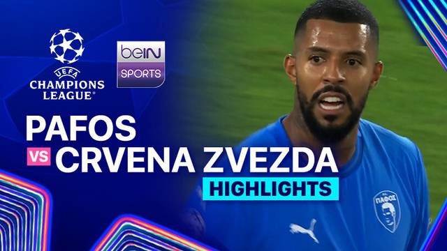 Pafos vs Crvena Zvezda - Highlight | UEFA Champions League 2025/26