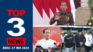 [TOP 3 NEWS] Jokowi Peluncuran Govtech, Nadiem Batalkan UKT, Polisi Tangkap Pelaku Narkoba 70kg