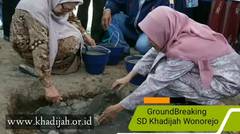 GroundBreaking SD Khadijah Wonorejo