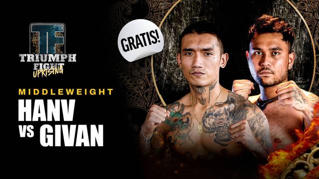Wong Han Chen vs Givan Alex - Full Match | Triumph Fight Uprising