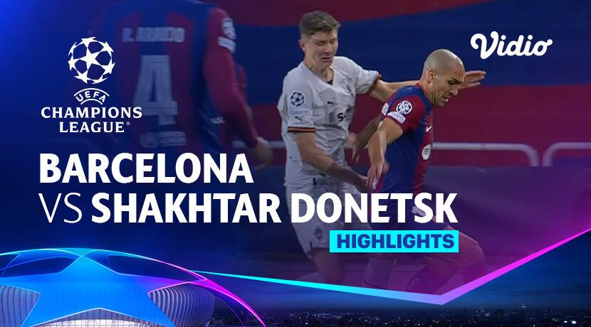 SHAKHTAR DONESTSK X BARCELONA - CHAMPIONS LEAGUE AO VIVO 23/24 