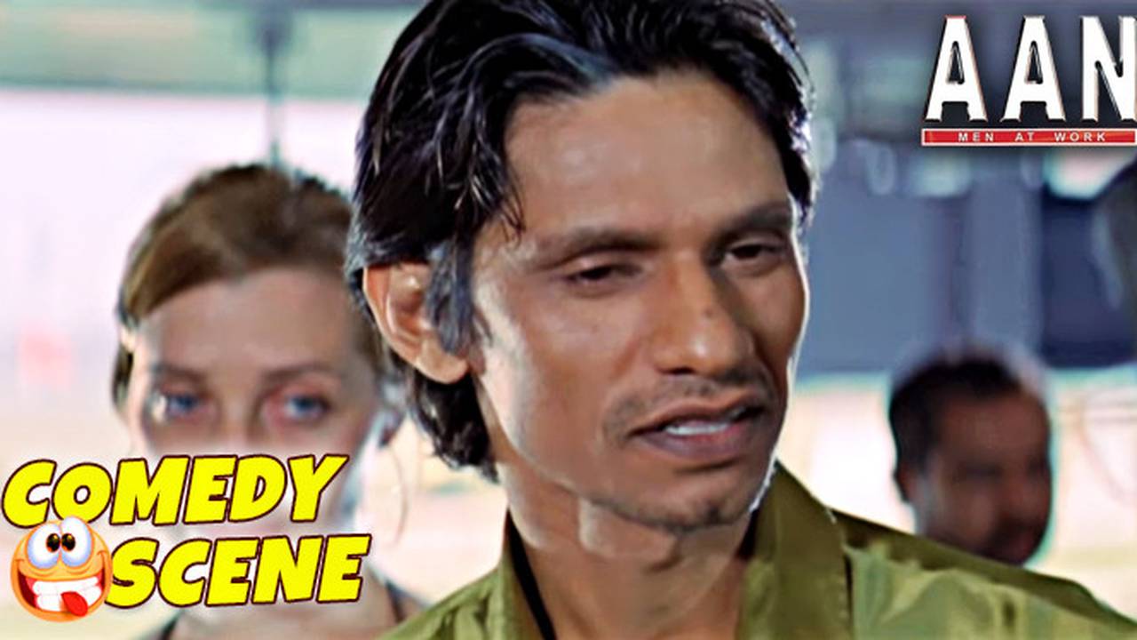 Vijay Raaz Funny Scene Comedy Scene Aan Men at Work Hindi Film