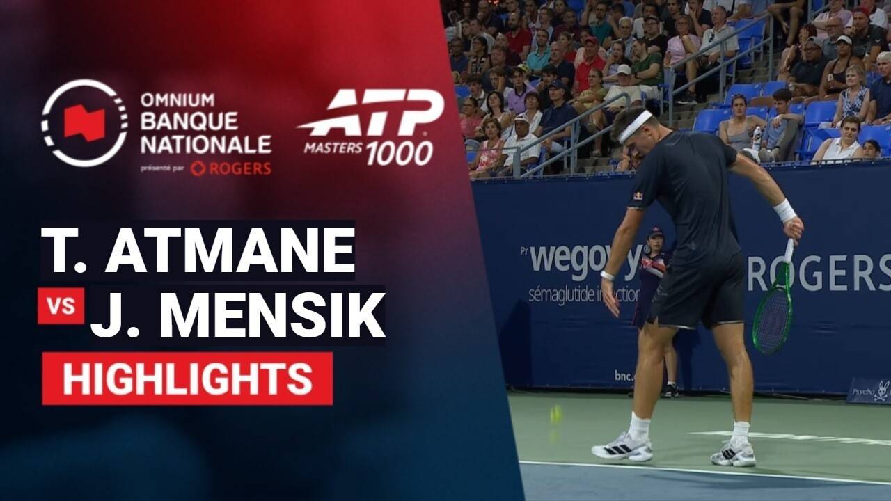 Terence Atmane vs Jakub Mensik - Round 3 (Rogers Court) | ATP 1000: National Bank Open presented by Rogers 2026