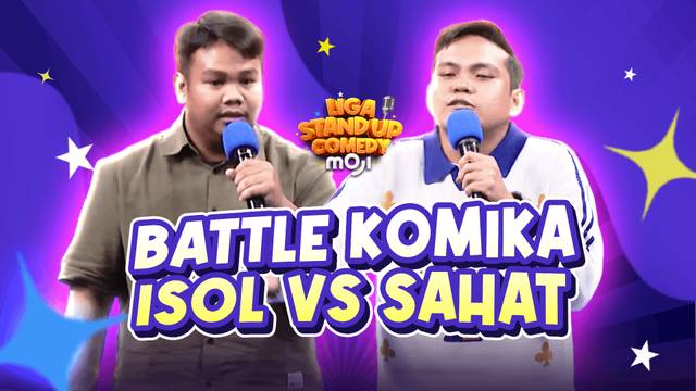 Isol (Jakbar) vs Sahat Kaban (Tangsel) | Liga Stand Up Comedy Moji Episode 6