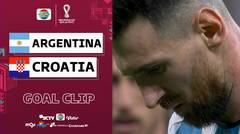 Gol! Lionel Messi Lewat Tendangan Penaltinya Membuka Skor Dalam Laga Argentina vs Croatia! Skor 1-0! | FIFA World Cup Qatar 2022
