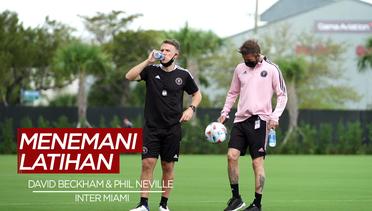 David Beckham Menemani Latihan Perdana Phil Neville di Inter Miami