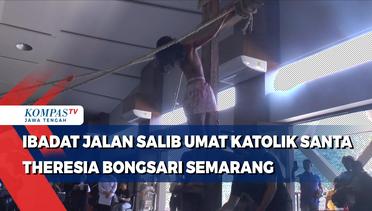 Ibadat Jalan Salib Umat Katolik Santa Theresia Bongsari Semarang