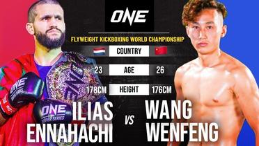 High-Level Footwork Ilias Ennahachi vs. Wang Wenfeng | Full Fight