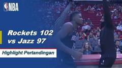 NBA I Cuplikan Pertandingan : Rockets 102 vs  Jazz 97