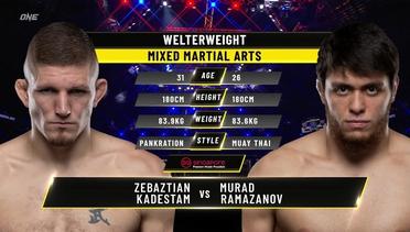 Zebaztian Kadestam vs. Murad Ramazanov | ONE Championship Full Fight