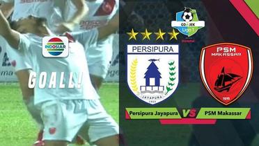 Goal Abdul Rahman - Persipura Jayapura (1) vs PSM Makassar (1) | Go-Jek Liga 1