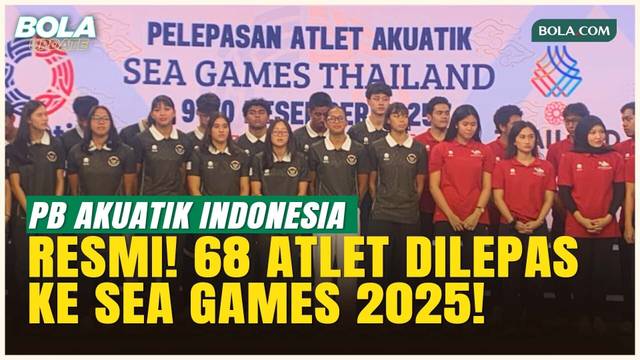 Akuatik Indonesia Resmi Lepas 68 Atlet ke SEA Games 2025, Tim Terbesar Sepanjang Sejarah!