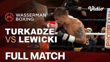 Full Match | Boxing: Middleweights | Ryszard Lewicki vs Merab Turkadze | Wasserman Boxing