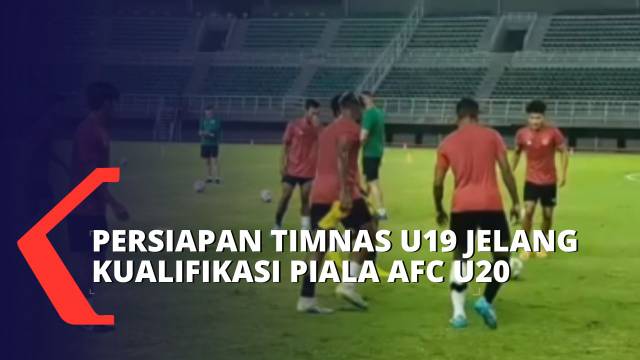 Timnas U-19 Gelar Latihan di Stadion Gelora Bung Tomo Jelang Kualifikasi Piala AFC U-20