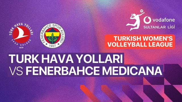 Turk Hava Yollari vs Fenerbahce Medicana - Full Match | Turkish Women's Volleyball League 2025/26