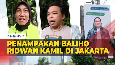 Penampakan Baliho Ridwan Kamil di Jakarta, Ini Kata Warga